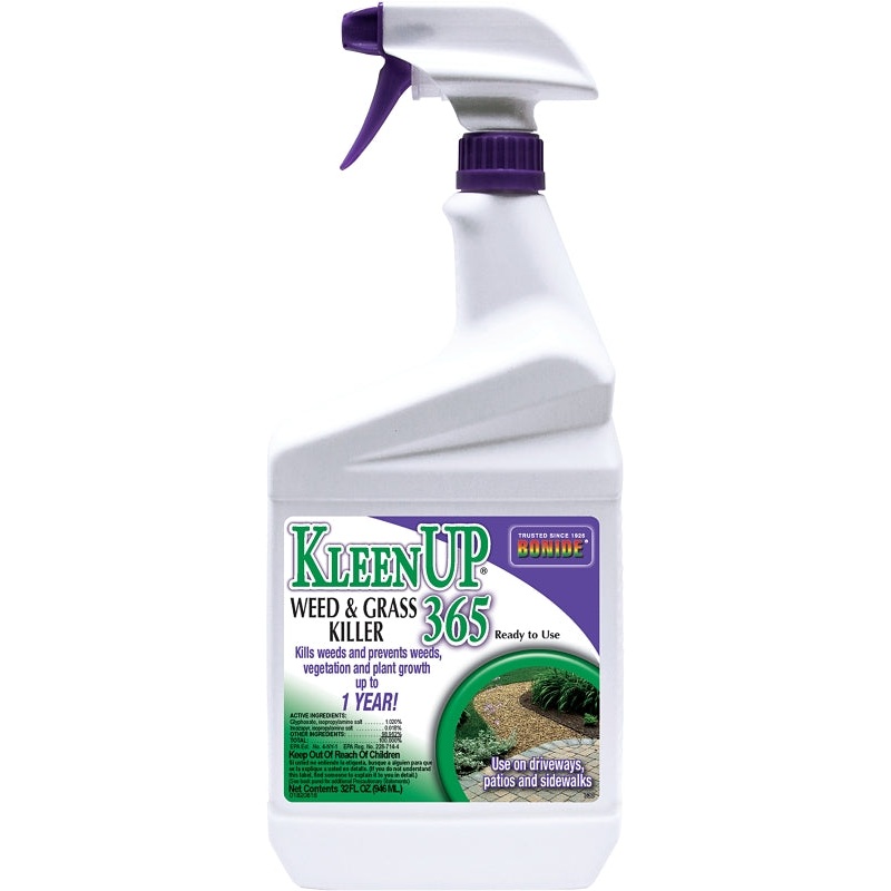 Bonide 730 Weed and Grass Killer, Liquid, Brown/Tan, 1 qt Bottle
