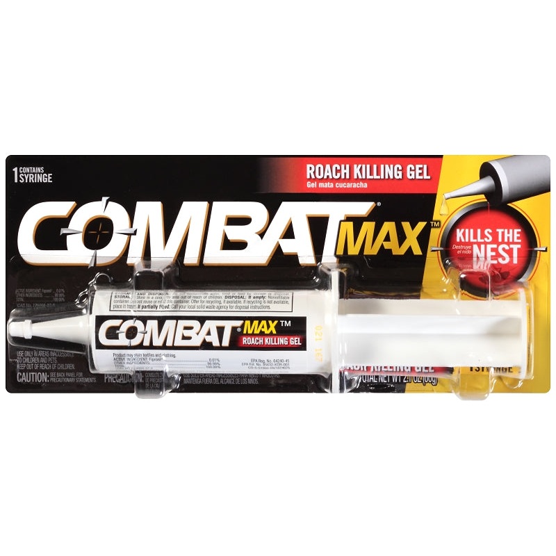 Combat 51960 Roach Killer Gel, Gel, Characteristic, 60 g