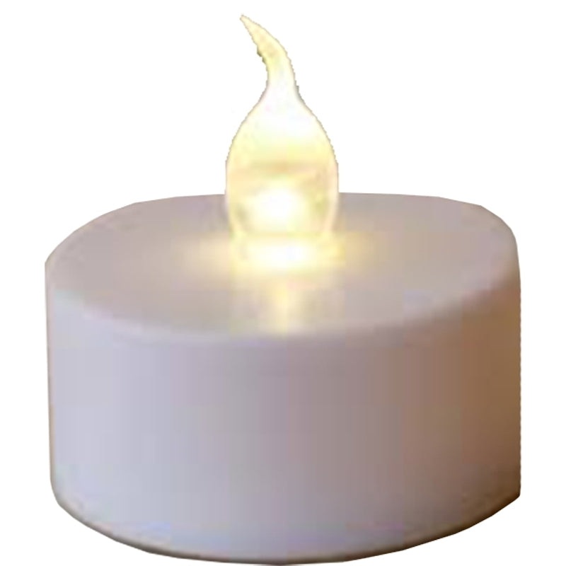 Hometown Holidays 19369 Tea Light, LED Bulb, Clear Bulb, Pack of 24