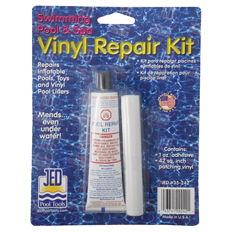 Jed Pool Tools 35-242 Repair Kit, For: Pools, Toys, Vinyl Liners