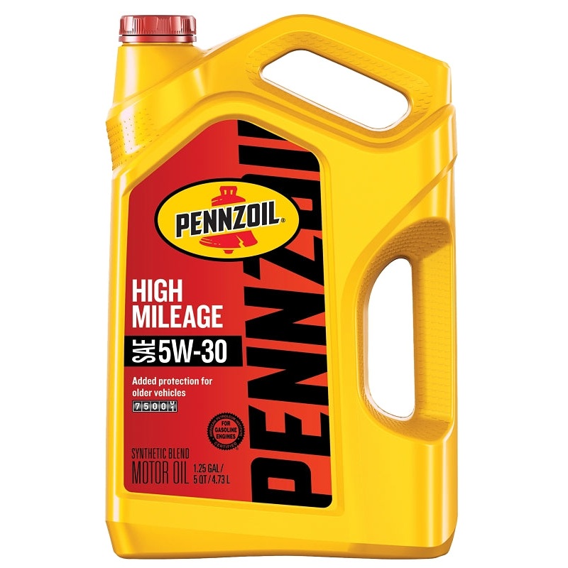Pennzoil 550045218 Motor Oil, 5W-30, 5 qt Bottle, 1/PK, Pack of 3