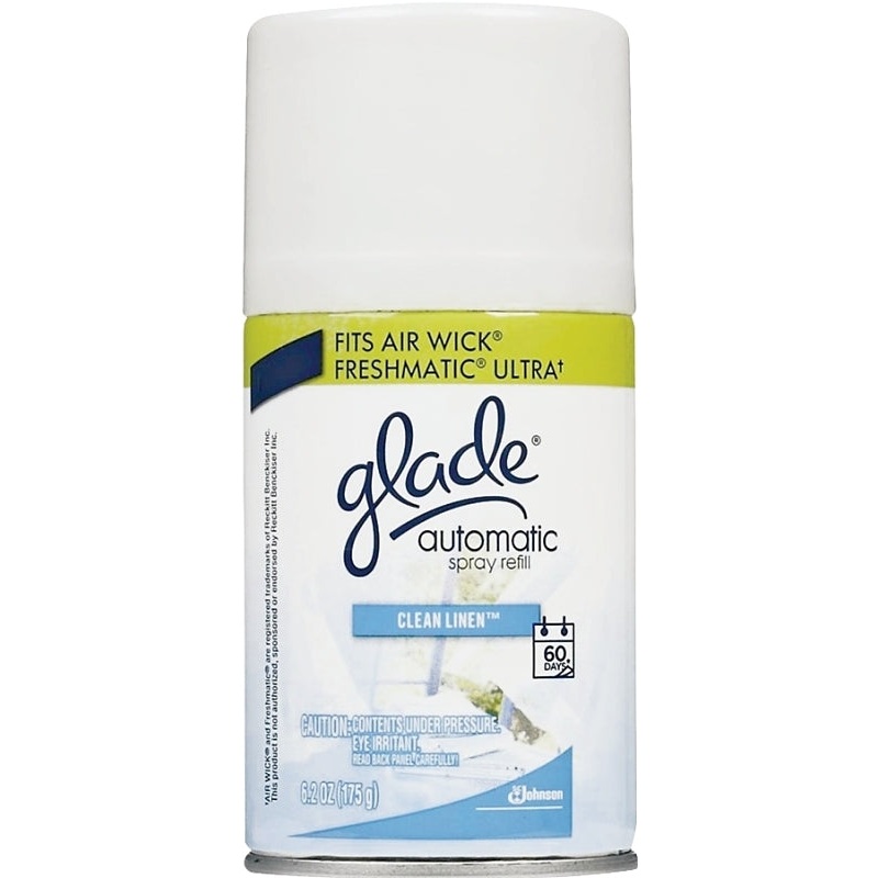 SC Johnson 71773 Automatic Air Freshener Refill, Clean Linen
