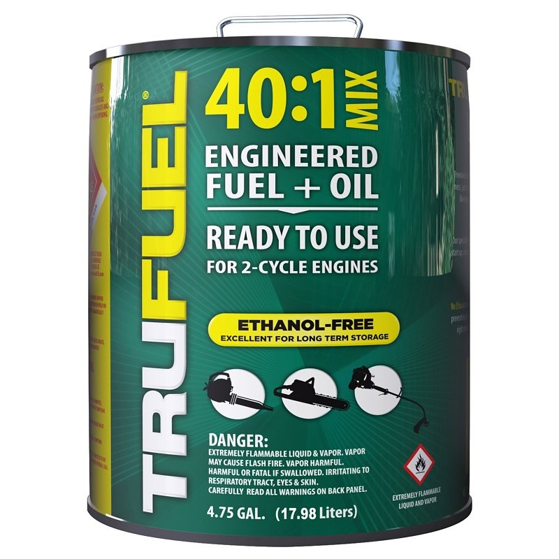 Trufuel 6525514 Fuel, Liquid, Hydrocarbon, Green, 4.75 gal, Can