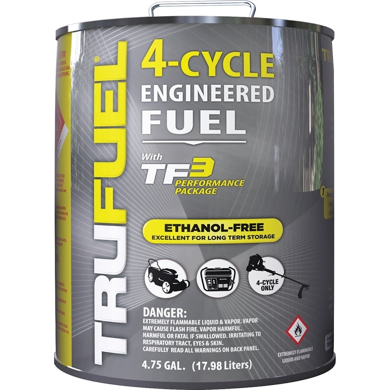 Trufuel 6527214 Fuel, Liquid, Hydrocarbon, Clear, 4.75 gal, Can