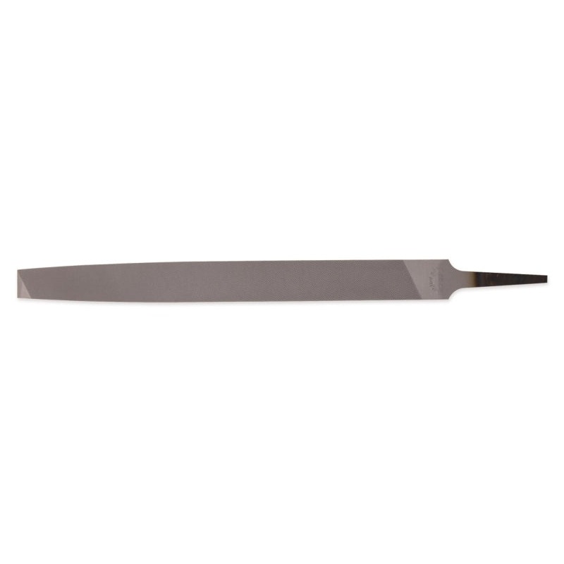 Crescent Nicholson 21701NN File, Flat, Rectangular Profile, American Mill Pattern, Bastard, Single Cut, 10 in L Blade