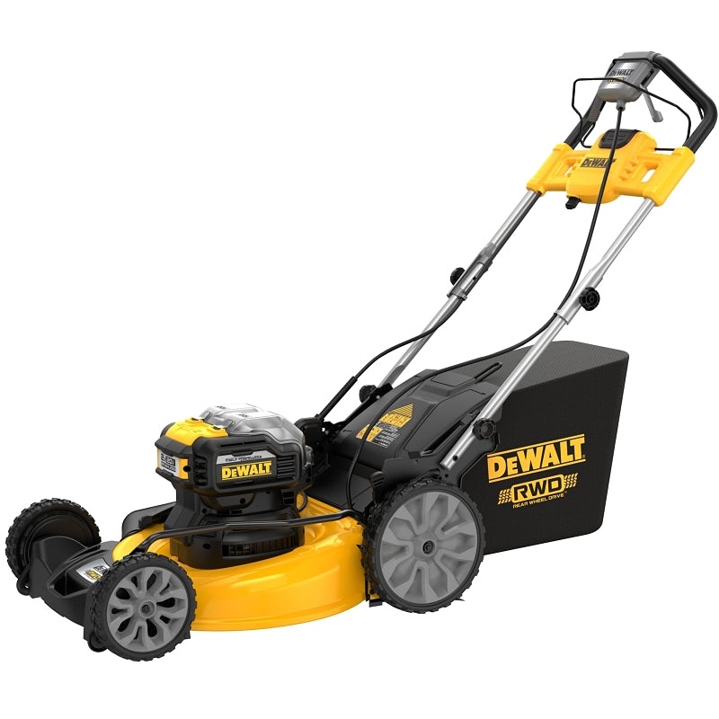 DEWALT 20 VMAX XR DCMWSP255U2 Brushless Cordless Mower Kit, Battery Included, 10 Ah, 20 V, 21-1/2 in W Cutting