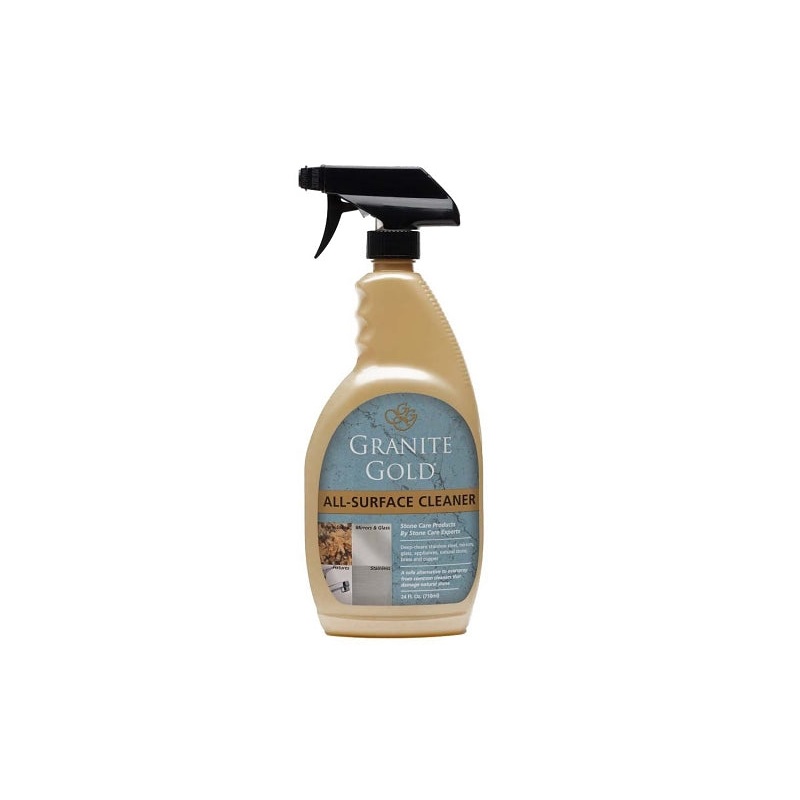 Granite Gold GG0003 All-Purpose Cleaner, 24 oz, Liquid, Citrus Lemon, Clear, Pack of 6