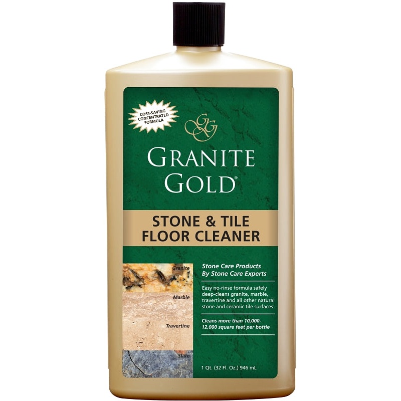 Granite Gold GG0035 Floor Cleaner, 32 oz, Bottle, Liquid, Fresh Citrus, Yellow, Pack of 6