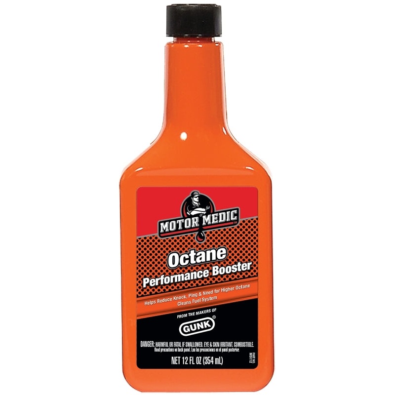 Gunk M5112 Octane Performance Booster, 12 oz, Bottle