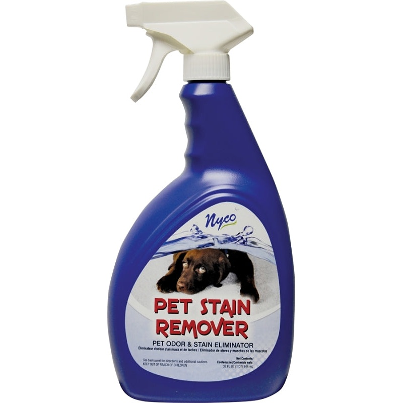 nyco NL90390-953206 Pet Stain Remover, Liquid, Fresh and Clean, 32 oz, Pack of 6