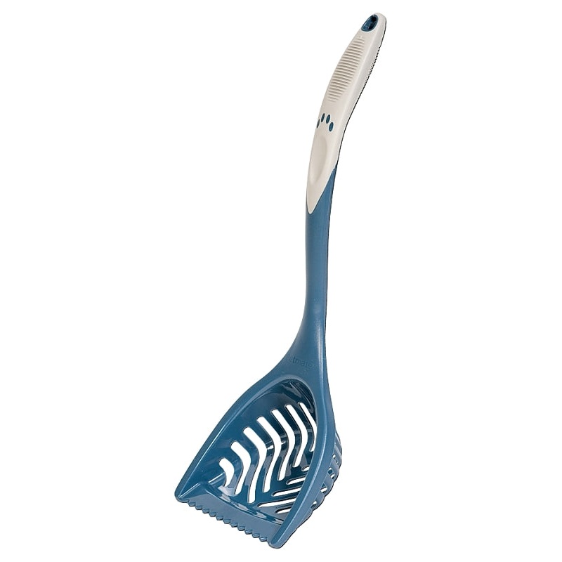 Petmate 22972 Litter Scoop, Rubber Blade, 17-1/2 in OAL