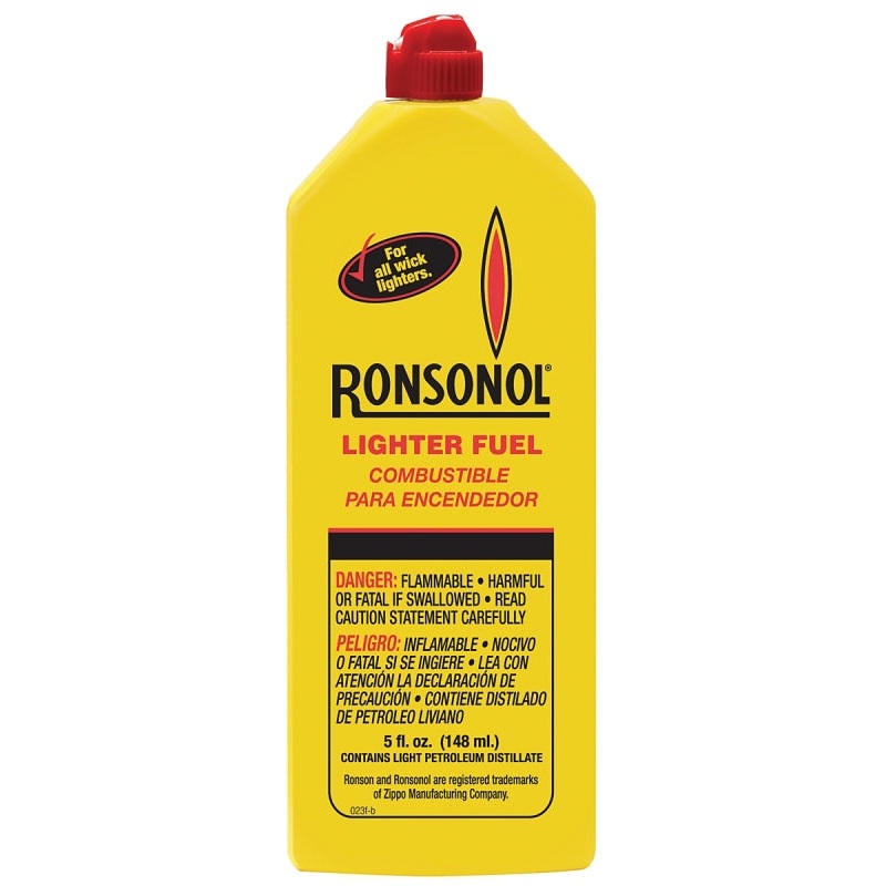Ronson 99060 Lighter Fuel, Liquid, Clear, 5 oz Bottle, Pack of 12