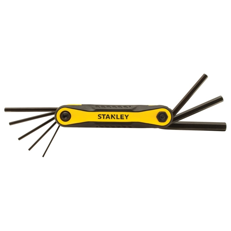 STANLEY STHT71800 Hex Key Set, 8-Piece, Black