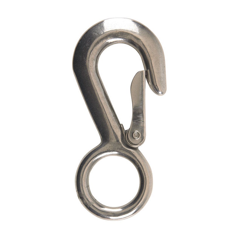 Campbell Chain Polished Snap Hook 1-1/8 in. Dia. x 4-22/32 in. L 400 lb.