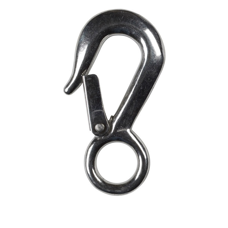 Campbell Chain Polished Snap Hook 3/4 in. Dia. x 4 in. L 400 lb.