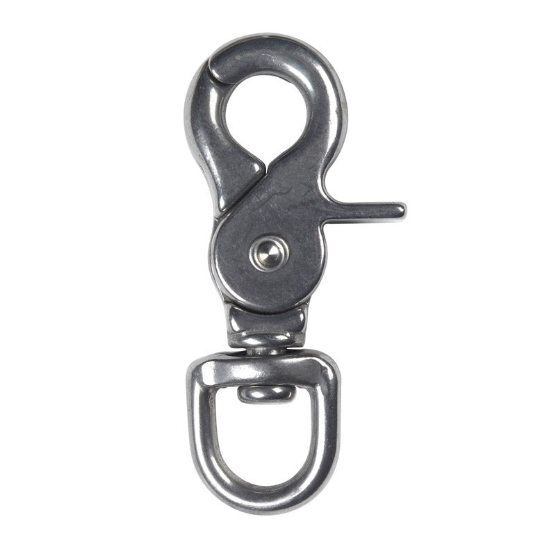 Campbell Chain Polished Trigger Snap 1/2 in. Dia. x 2-15/32 in. L 80 lb.