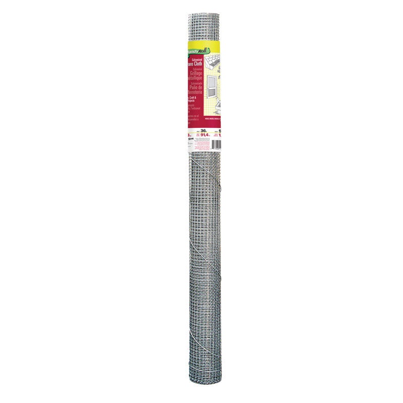 Garden Zone 36 in. W x 5 ft. L Steel Hardware Cloth 1/4 in.