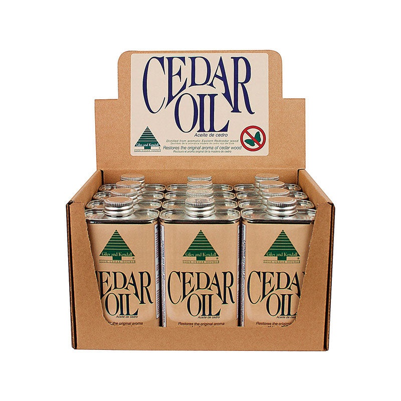Giles & Kendall Cedar Oil Clear 8 oz.