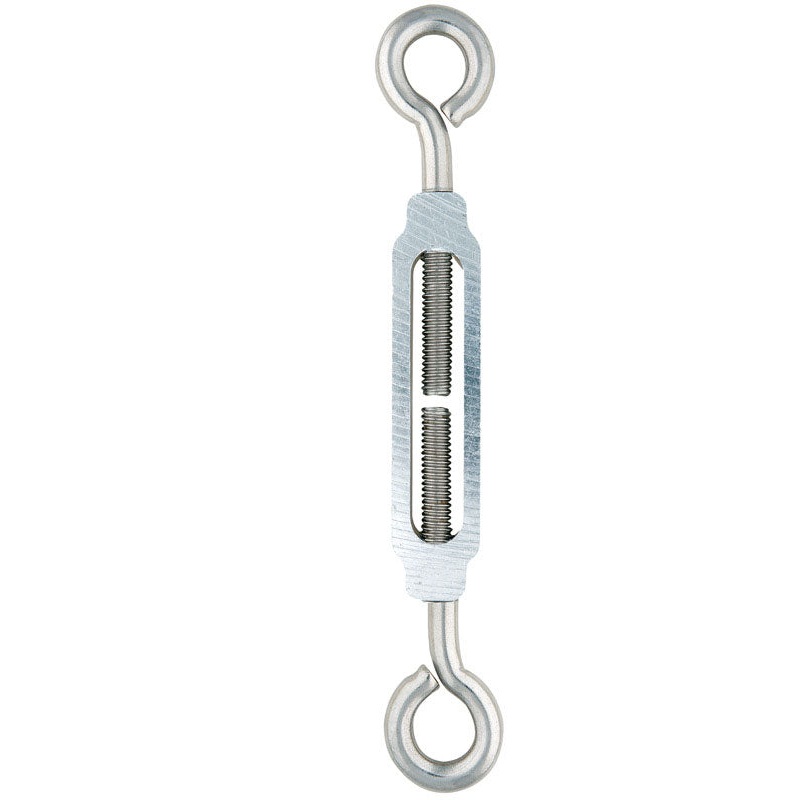 Hampton 4.1 in. L Aluminum Eye and Eye Stainless Steel/Aluminum 1 pk Turnbuckle