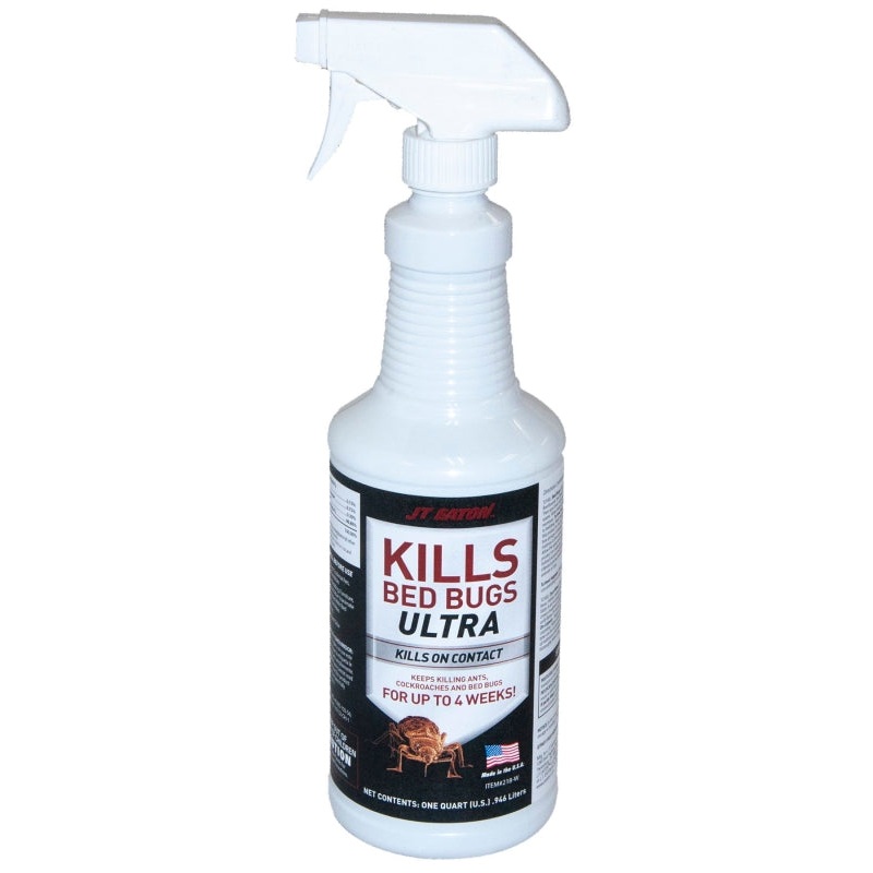 J.T. Eaton 218-W Bed Bug Killer, Liquid, Spray Application, Attic, Basement, Bedroom, Garage, Indoors, Laundry Room