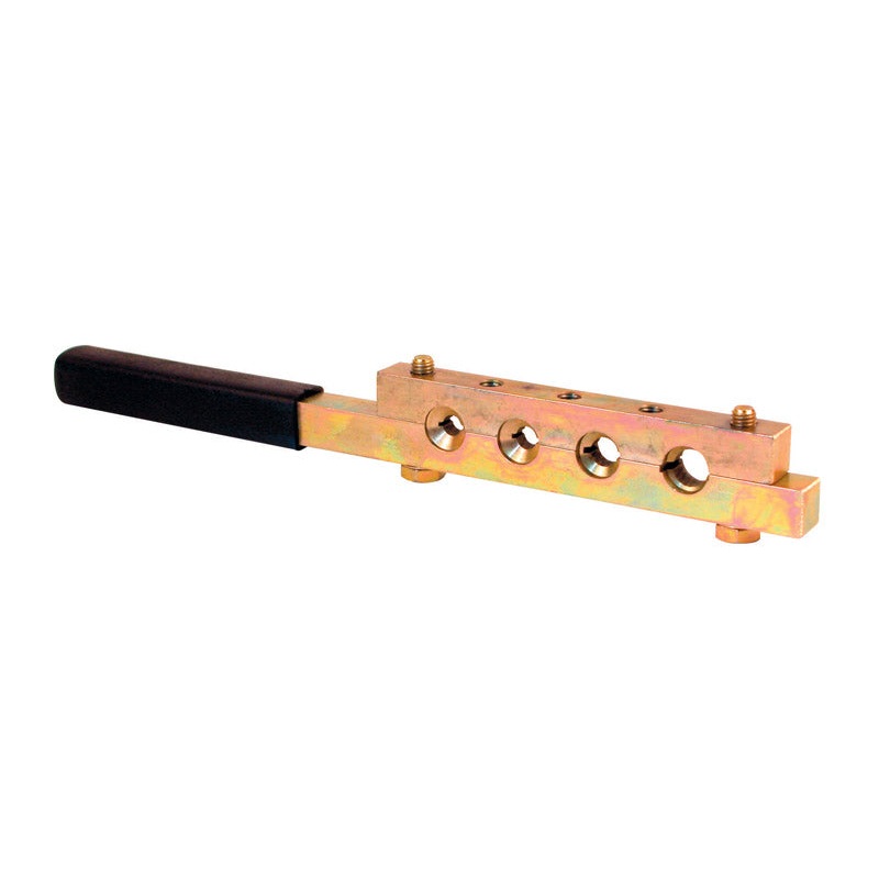 Prime-Line 4.9 in. W x 1 in. L x 1/8 in. Dia. Steel Swage-It Tool