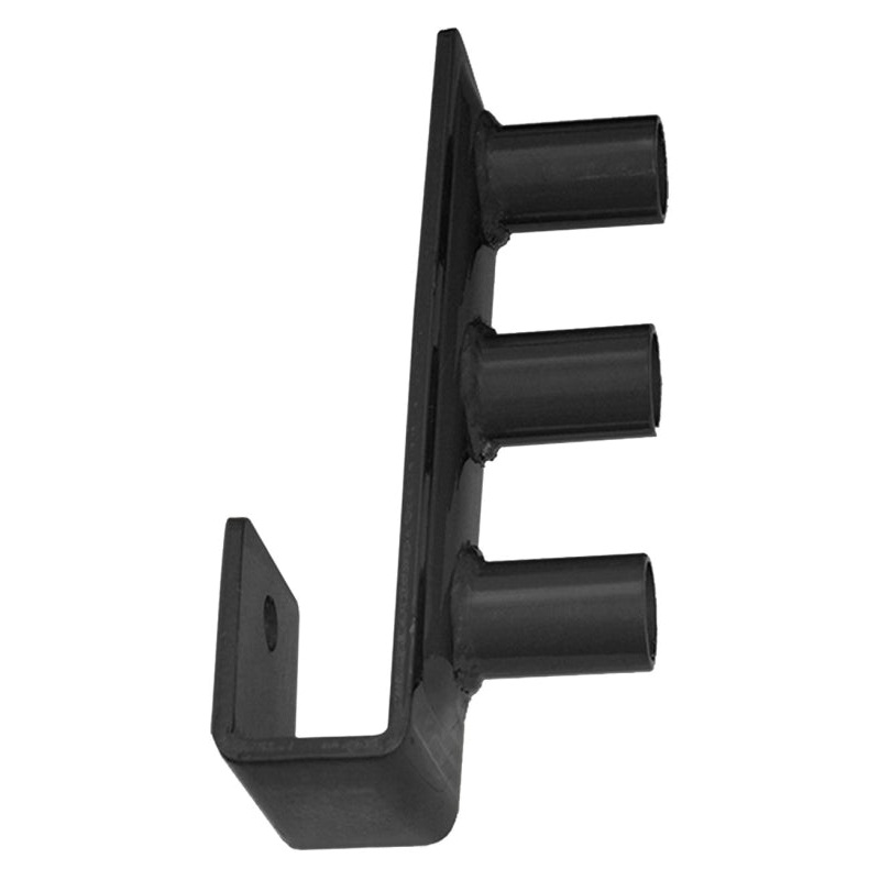 Pylex 12110 J-Fix Bracket, Steel, Black
