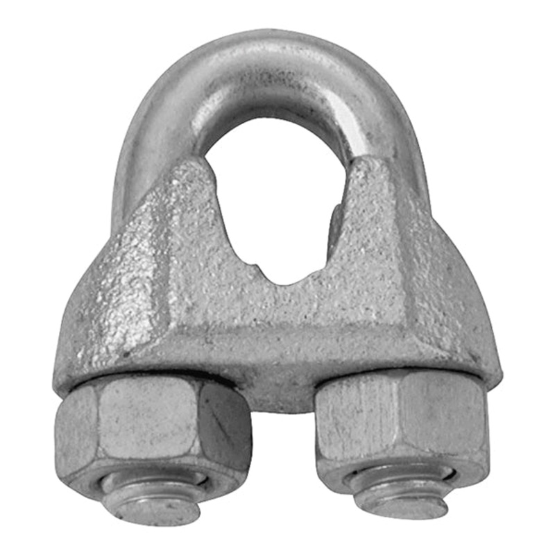 Campbell 0.75 in. Dia. Malleable Iron Wire Rope Clip 5