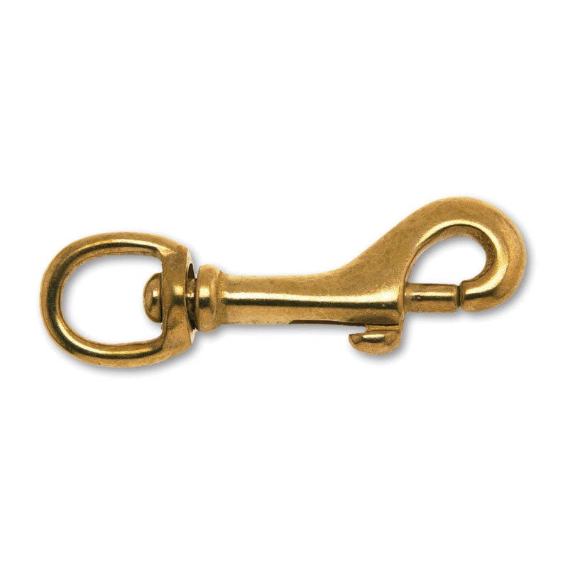Campbell Chain Polished Bolt Snap 3/8 in. Dia. x 2-15/16 in. L 80 lb.