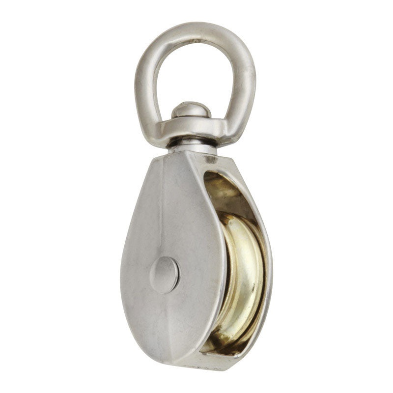 Campbell Chain Swivel Single Eye Pulley 1-1/2 in. Swivel 50 lb. Copper