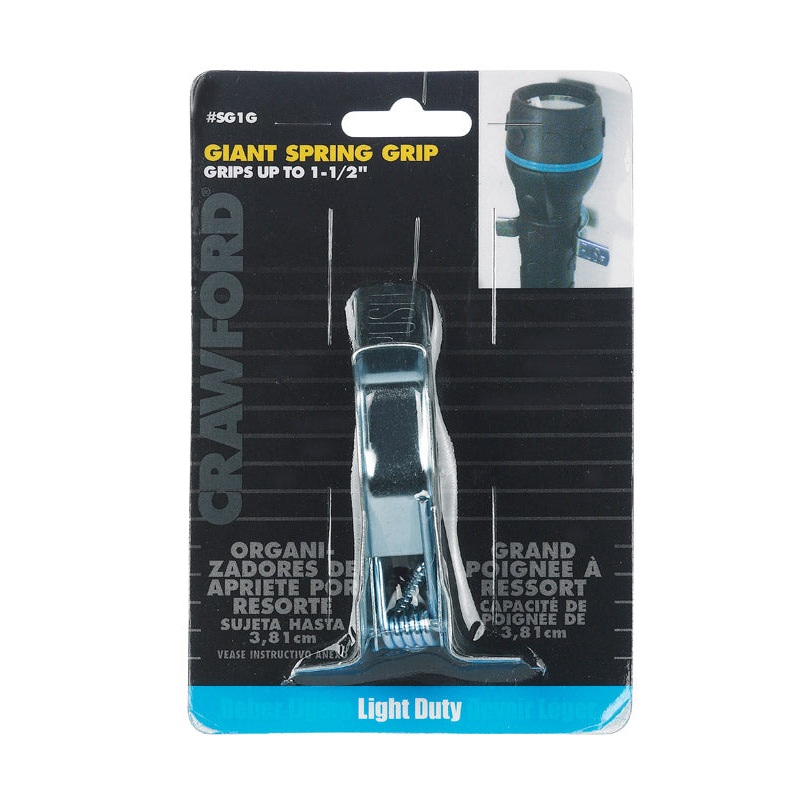 Crawford 1-1/2 in. Steel 0.2 in. L Spring Clip 1
