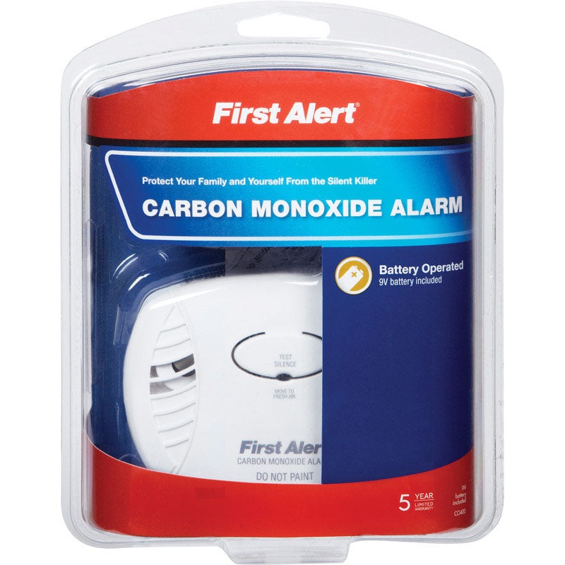 First Alert Battery-Powered Electrochemical Carbon Monoxide Alarm
