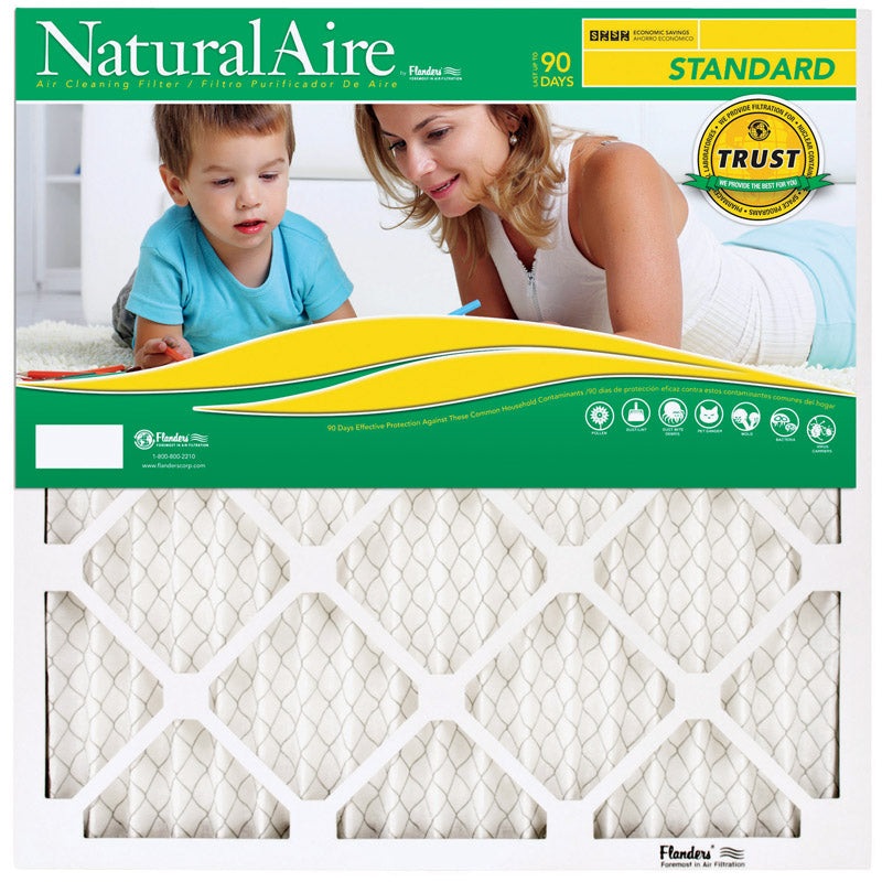 Flanders-Precisionaire 23-1/2 in. L x 17-1/2 in. W x 1 in. D Synthetic Air Filter 8 MERV