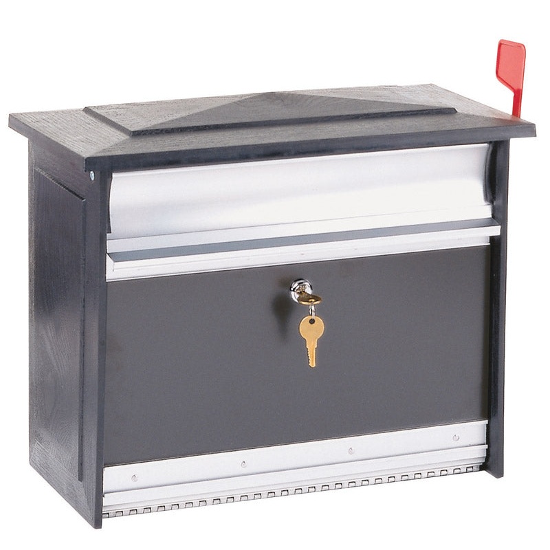 Gibraltar Mailboxes Mailsafe Steel Wall-Mounted 13-1/4 in. H x 16-7/8 in. L x 8-1/2 in. W x 16-7