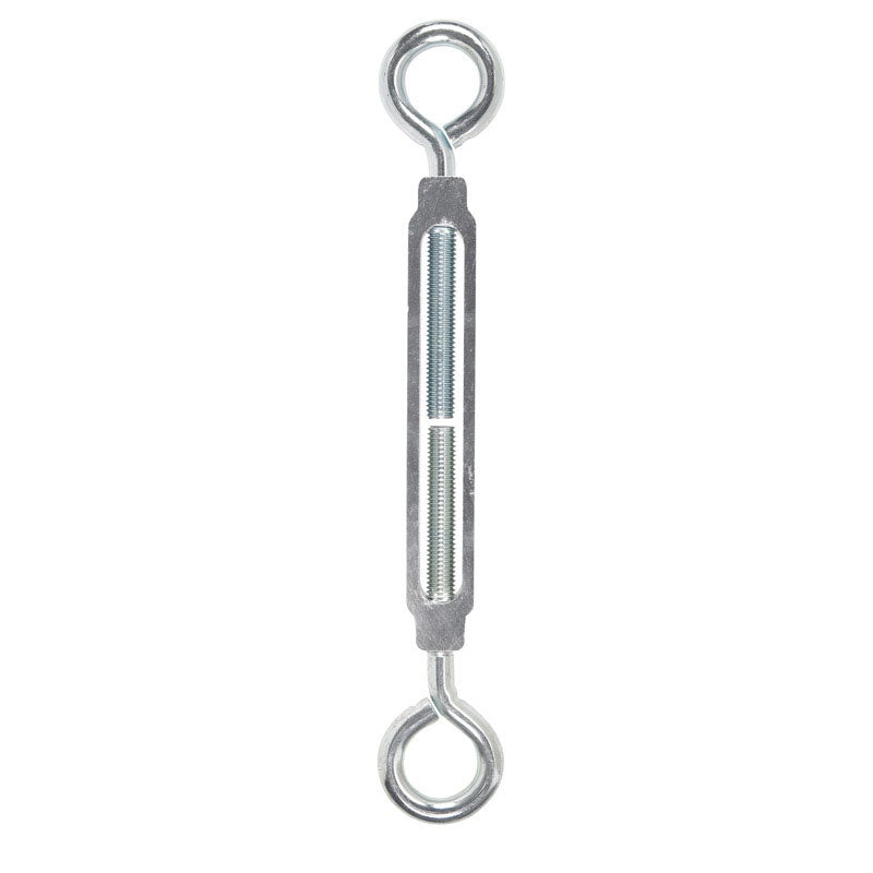 Hampton 0.5 7.8 in. L Zinc Plated Eye and Eye Steel/Aluminum 1 pk Turnbuckle