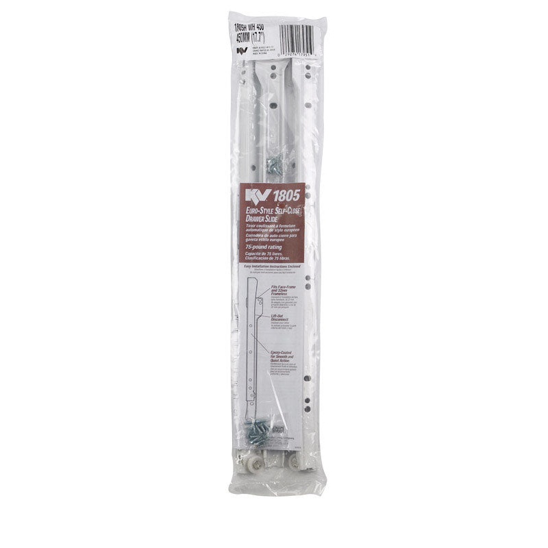 Knape & Vogt 18 in. L Soft Close Drawer Slide 1 pair