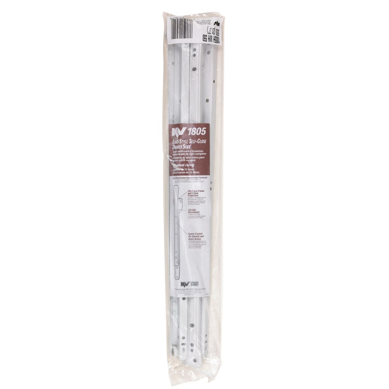 Knape & Vogt 22 in. L Soft Close Drawer Slide 1 pair