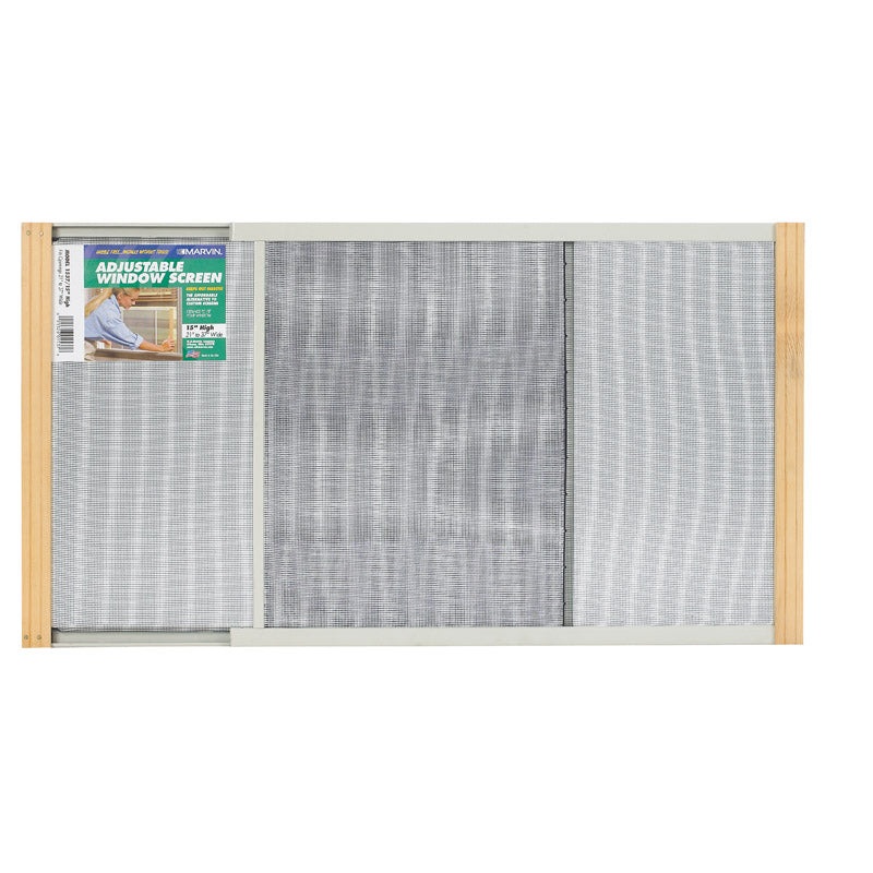 Marvin 21 in. W x 37 in. W Steel Screen Window Screen