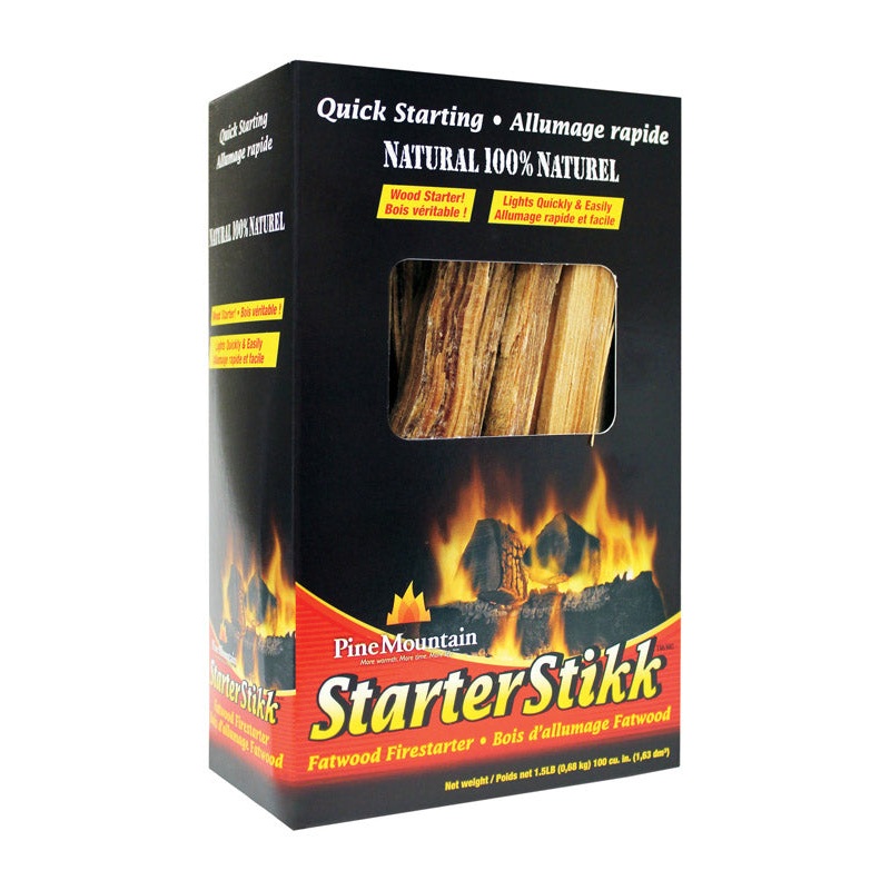 Pine Mountain Starter Stikk Wood Fire Starter 1.5 lb.