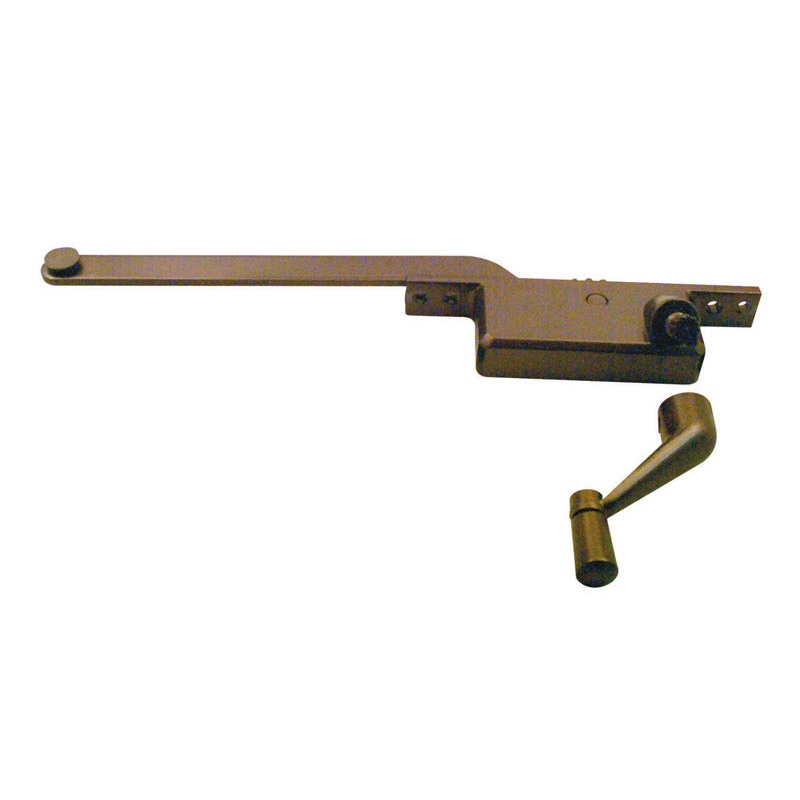 Prime-Line Gray Steel Left Single-Arm Casement Window Operator For Steel Framed Windows