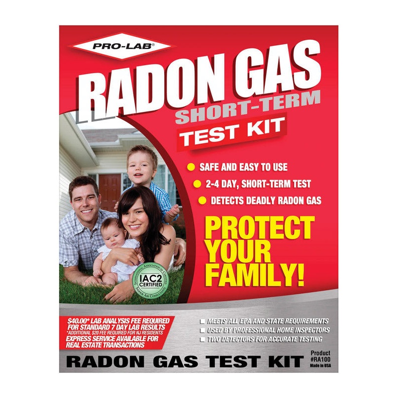 Pro-Lab Radon Gas Test Kit