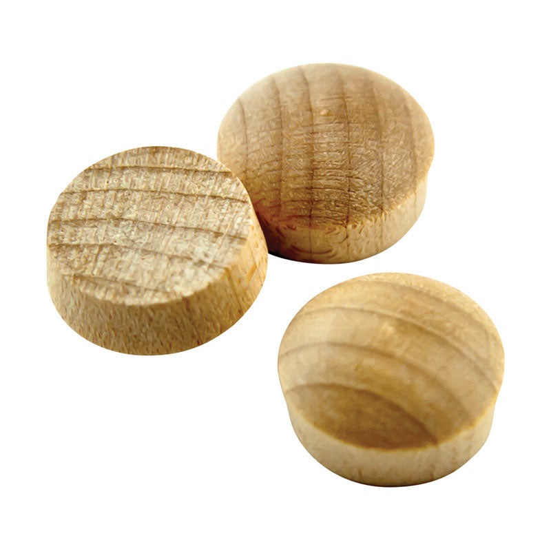 Wolfcraft Round Hardwood Head Plug 1/4 in. Dia.