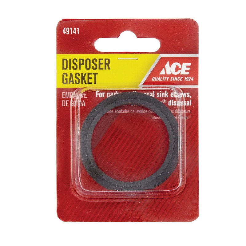 Ace Garbage Disposal Gasket Black