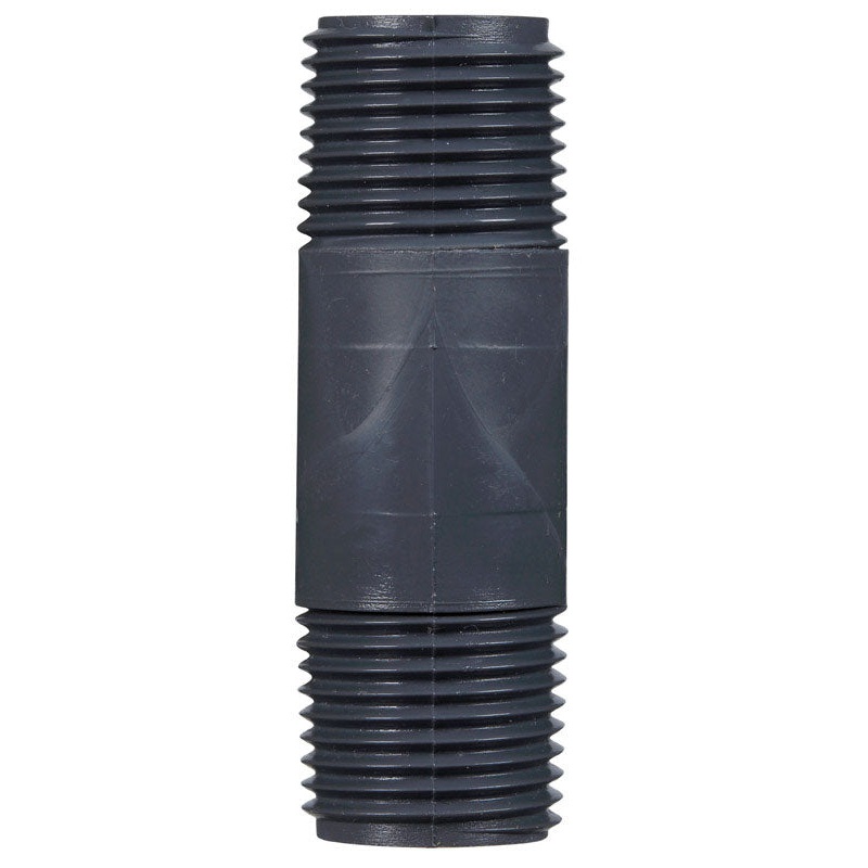 BK Products Schedule 80 1-1/2 in. MPT x 1-1/2 in. Dia. MPT PVC For Pressure Applications Pipe