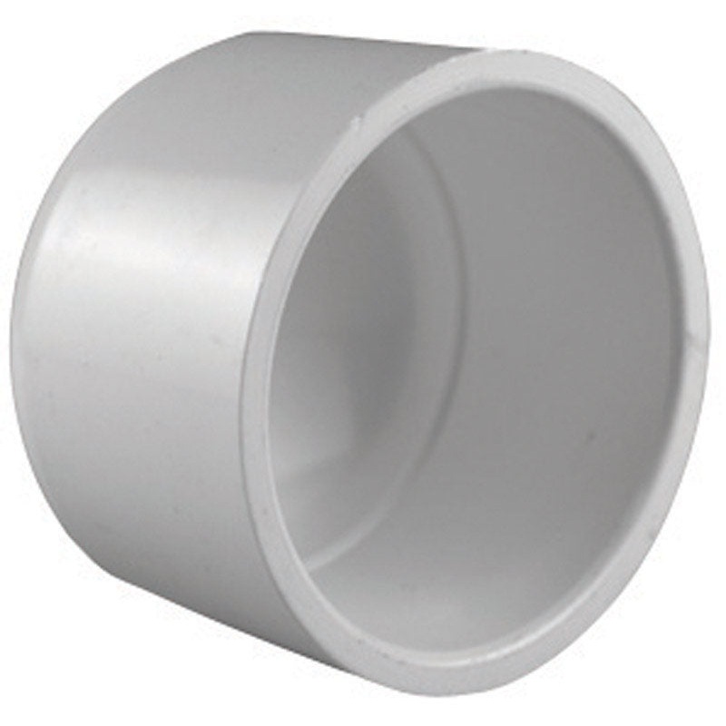 Charlotte Pipe Schedule 40 4 in. Dia. Slip PVC Cap