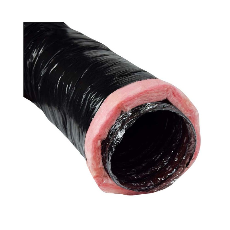 Deflect-O 6 in. Dia. x 6 in. Dia. Polyester Insulated Flex Duct