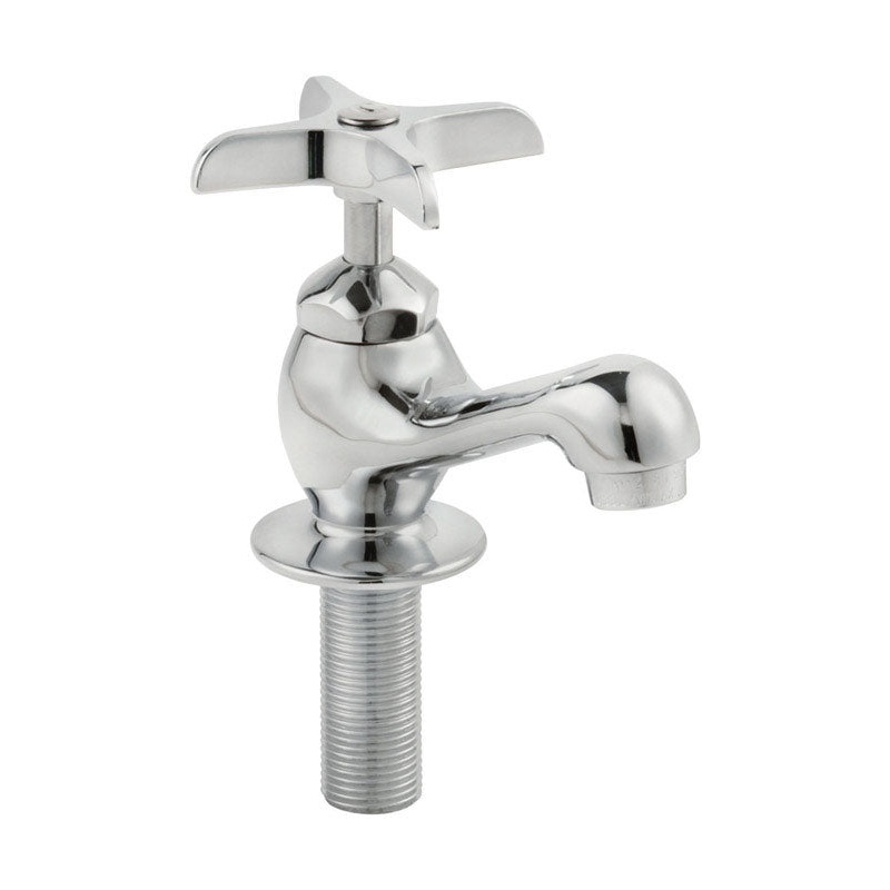 Homewerks Washerless Cartridge One Handle Chrome Single Basin Faucet