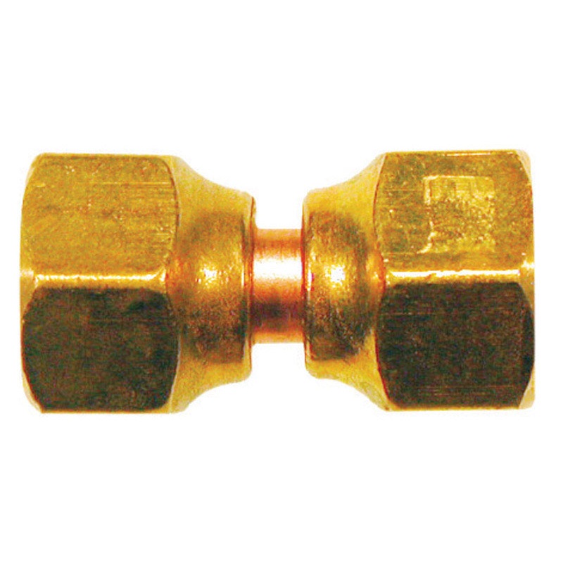 JMF 1/2 in. 1/2 in. Dia. Brass Swivel Flare Connector