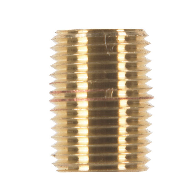 JMF 1/2 in. MPT x 1/2 in. Dia. MPT Brass Pipe Nipple