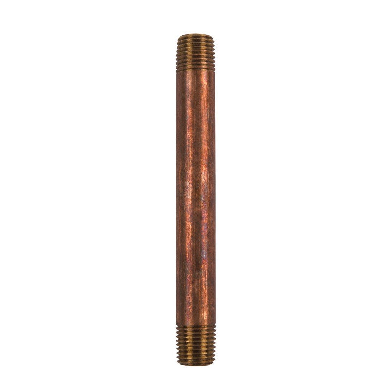 JMF 4-1/2 in. 1/4 MPT To MPT 1/4 in. Dia. Brass Pipe Nipple