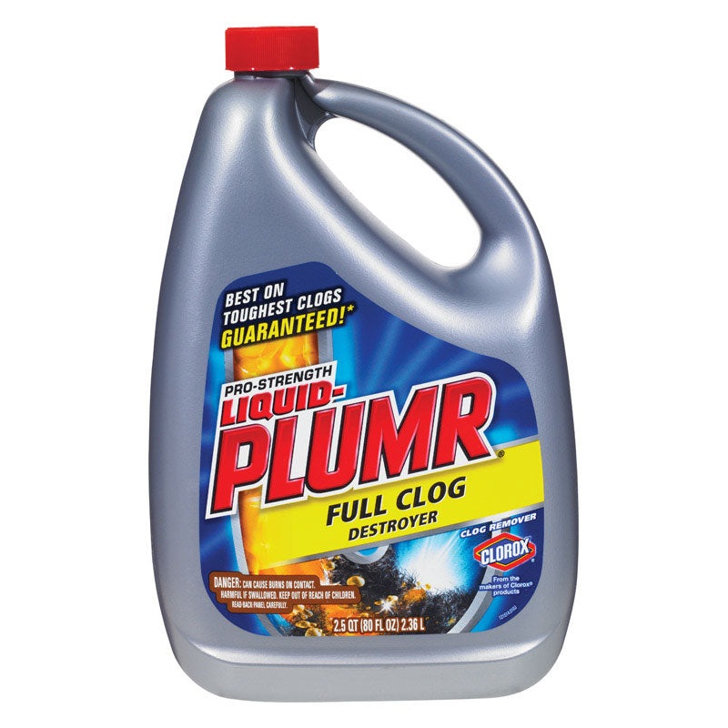 Liquid-Plumr Full Clog Destroyer Clog Remover Gel 80 oz.
